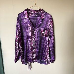 Victoria’s Secret Silky Purple Pajama Set